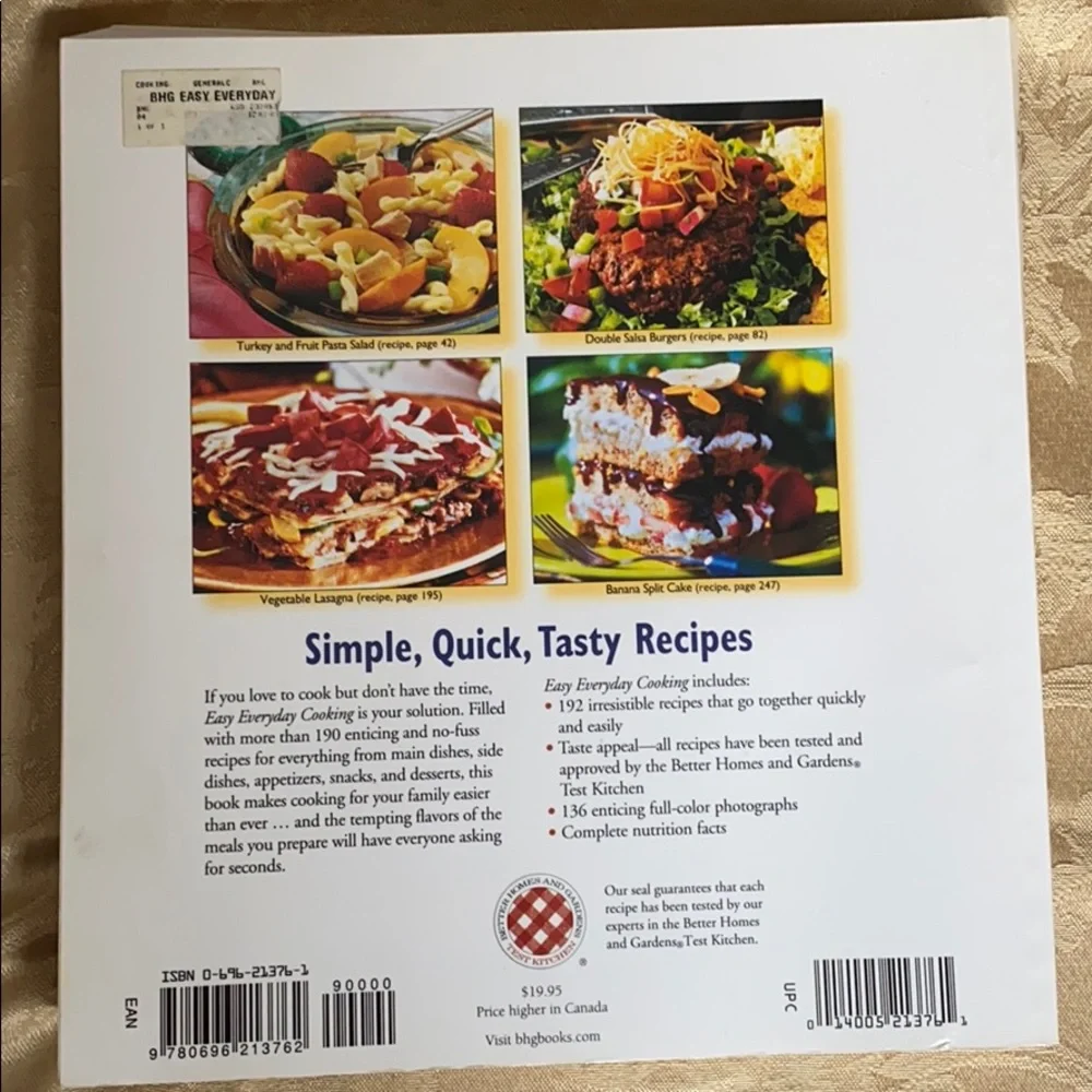 BETTER HOMES & GARDENS Easy Everyday Cooking